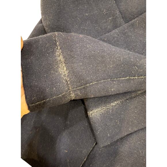 Ralph Lauren 78% wool soft jacket w hood classic gently used winter sz MP - Picture 8 of 12